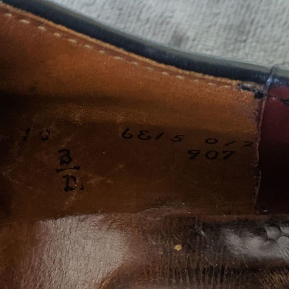 Alden 907 Cap Toe Oxford Recrafted size 10D - Picture 7 of 8